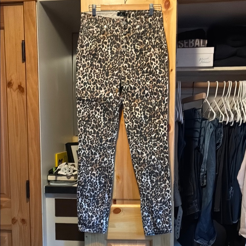 Volcom Leopard Print Pants